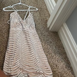 Lulus Sequin Mini Dress